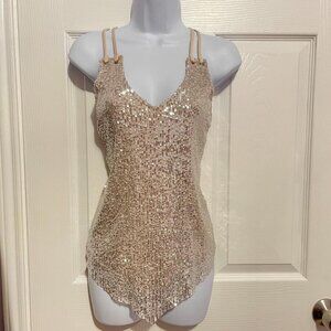 sequined camisole